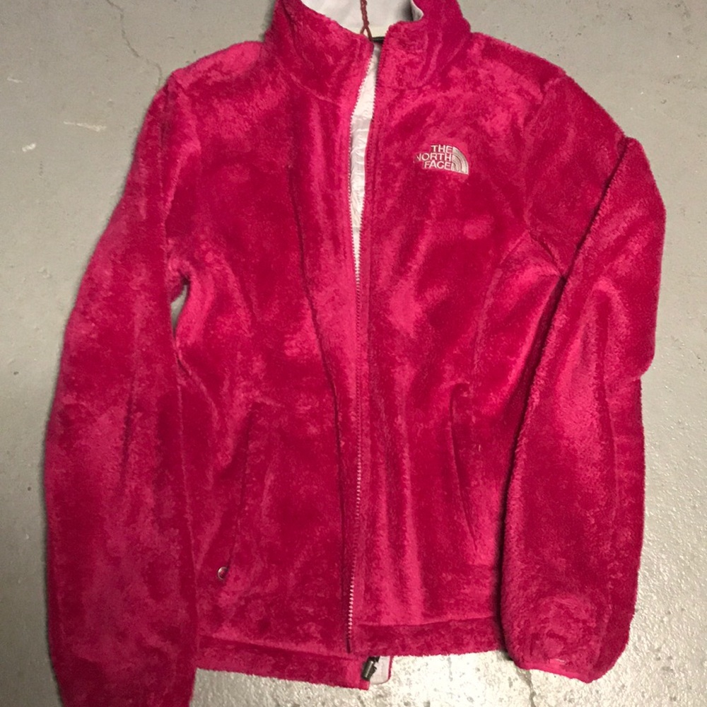 Pink fuzzy NorthFace Liner